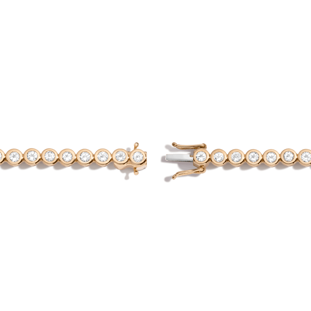 Round Cut Moissanite Diamond Tennis bracelets