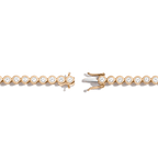 Round Cut Moissanite Diamond Tennis bracelets