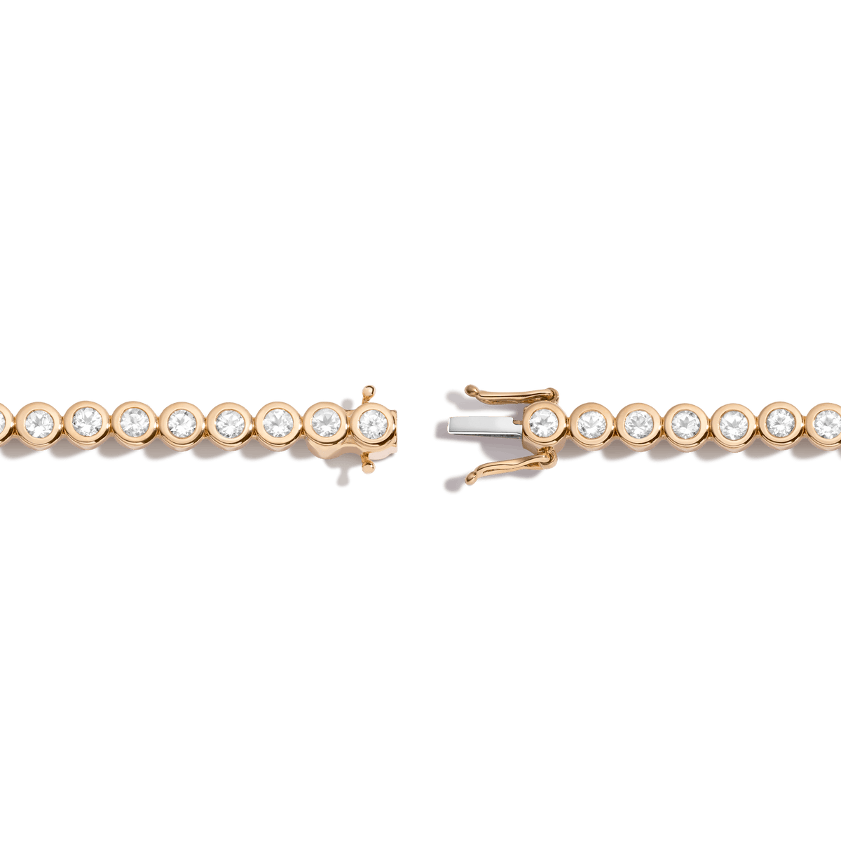Round Cut Moissanite Diamond Tennis bracelets