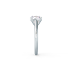 2.25 CT Cushion Moissanite Solitaire Engagement Ring