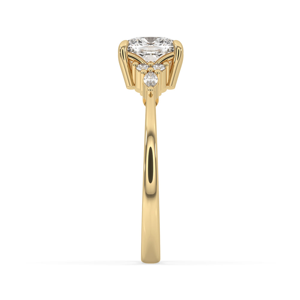 Cushion Cut Engagement Ring