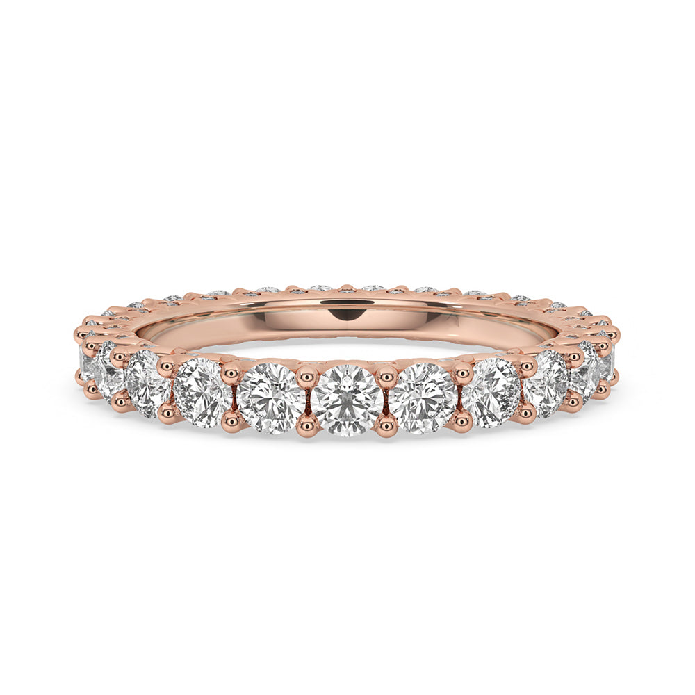 Eternity Wedding Band – Elegant Lab Grown Diamond Glow Imagen principal del producto