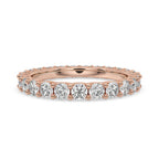Eternity Wedding Band – Elegant Lab Grown Diamond Glow