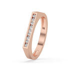 Channel Set Diamond Band – Perfect Round Diamond Luxury