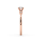 5 Stone Diamond Ring - Round Lab Grown Diamond