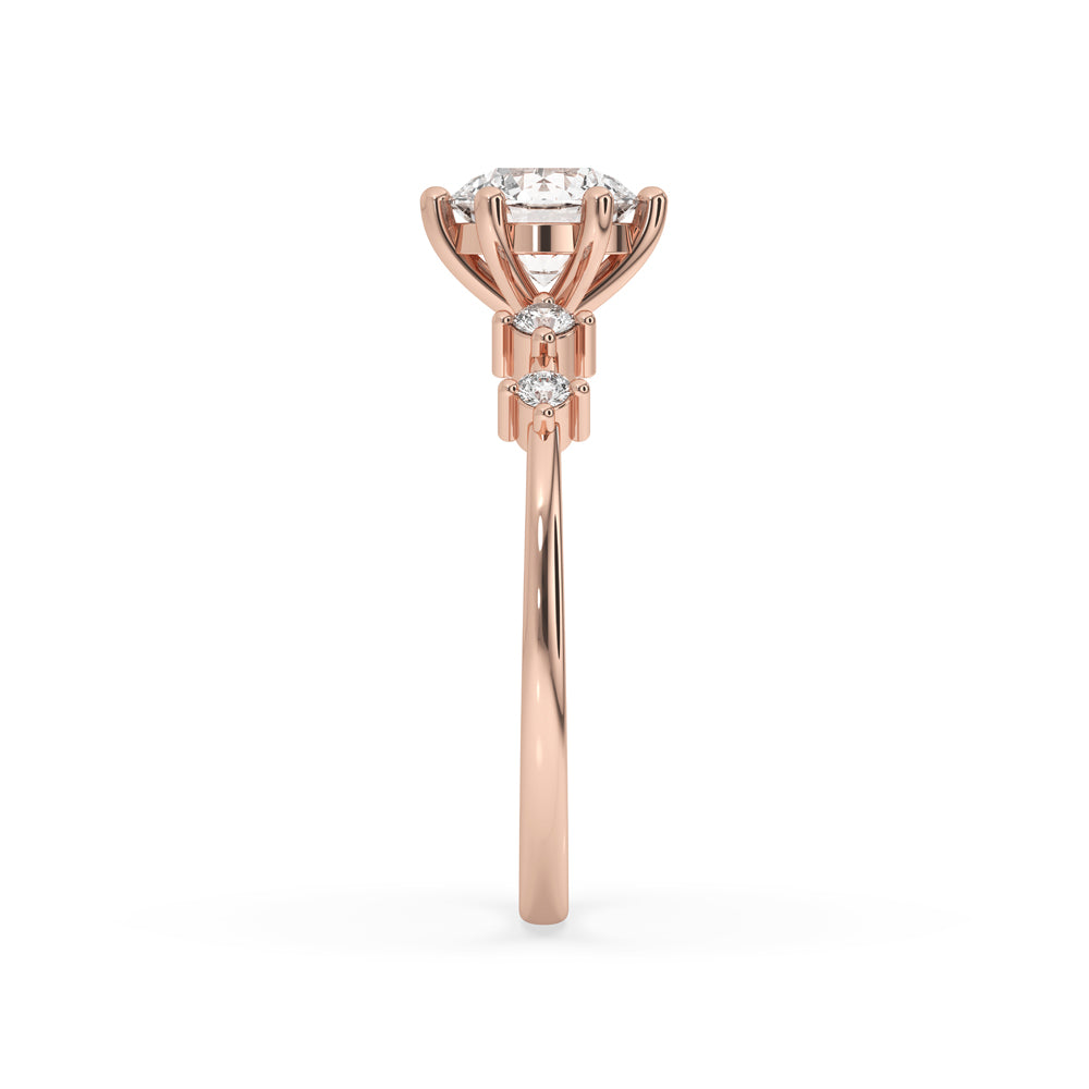 Round Diamond Engagement Ring
