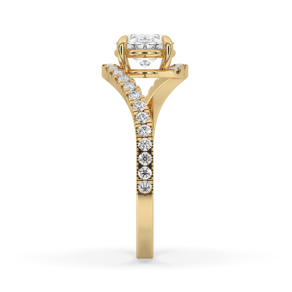Bypass Engagement Ring