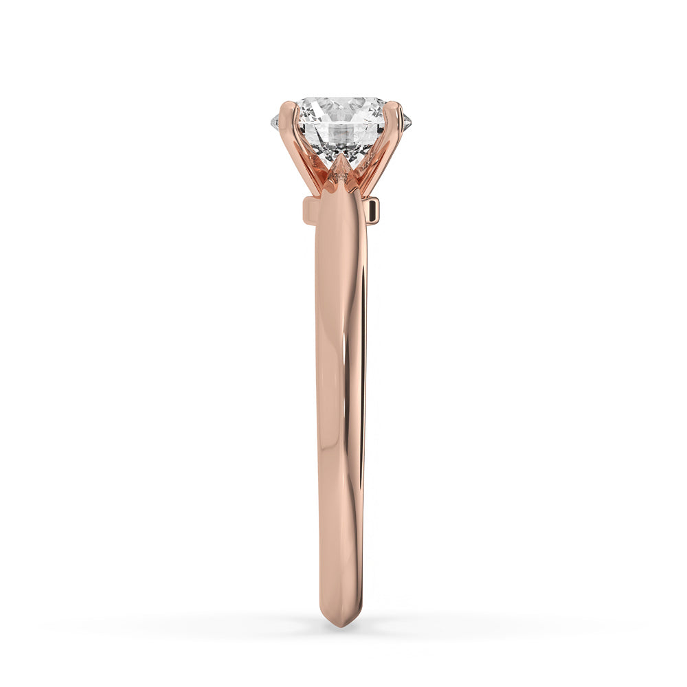 Round Diamond Solitaire Engagement Ring