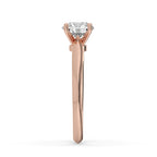 Round Diamond Solitaire Engagement Ring