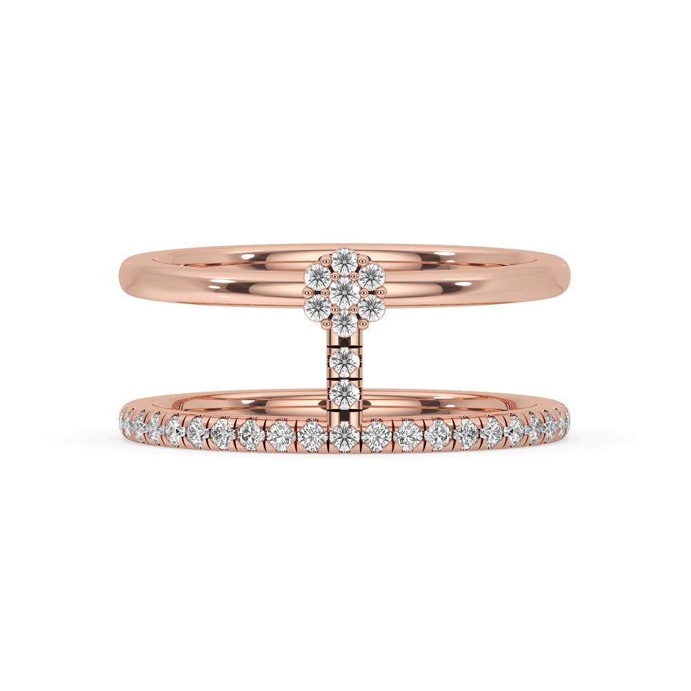 Diamond Band Wedding Ring - Perfect Symbol of Love Main image
