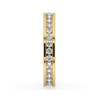 Channel Set Diamond Band