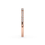 Half Eternity Wedding Band – Sparkle Without Limits