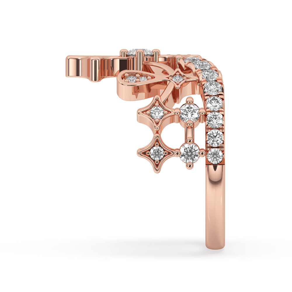 Round Wedding Ring – Royal Crown Band