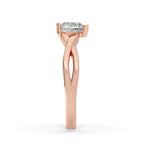 Heart Shape Ring Diamond With Classic Prong Setting