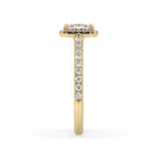 Princess Cut Diamond Engagement Ring in Classic Setting
