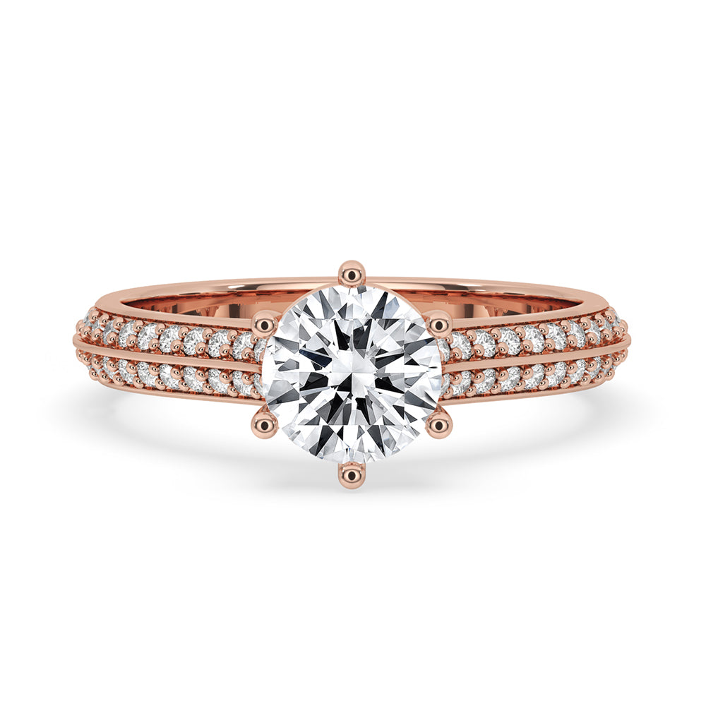 Cathedral Setting Ring Classic Design for Eternal Love Main image