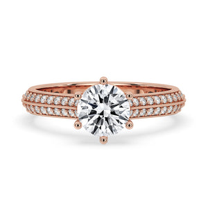 Cathedral Setting Ring Classic Design for Eternal Love