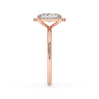 Radiant Cut Diamond Ring With Claw Prong Setting