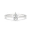 Pear Shape Diamond Ring With Solitaire Style