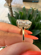 4 CT Radiant Cut IGI certified Lab grown Diamond Engagement Ring DisneyValley