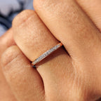 Classic Round Diamond Wedding Band