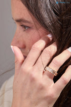 4.00 Carat Half Bezel Baguette Diamond Eternity Band | Lab-Grown Diamonds DisneyValley