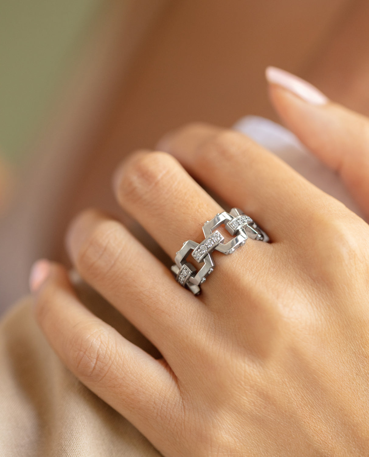 NORTHSTAR Gold Ring with 0.60ct Diamonds