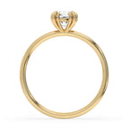 Round Solitaire Engagement Ring