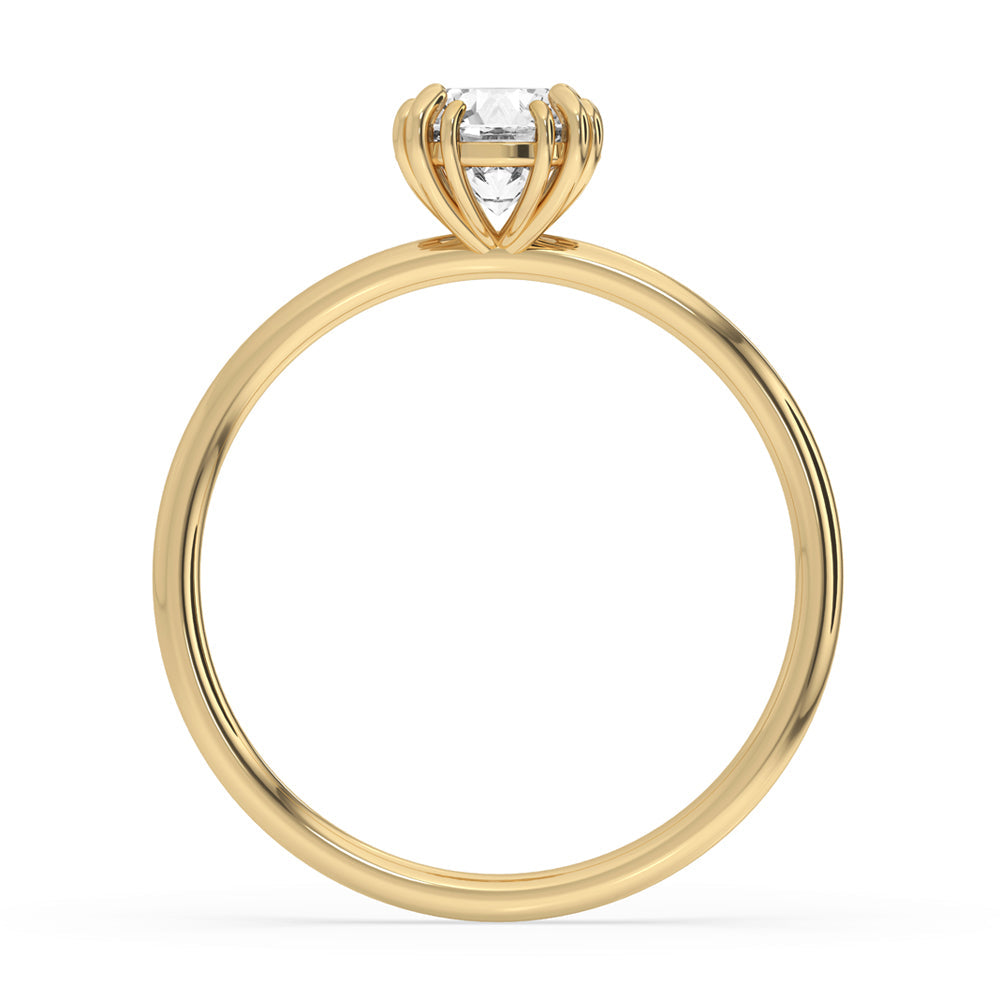 Round Solitaire Engagement Ring
