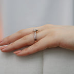 1.50CT Oval Cut Moissanite Halo Bridal Ring Set