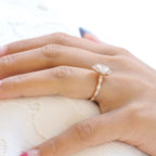 1.50 CT Oval Cut Vintage Halo Style Moissanite Engagement Ring