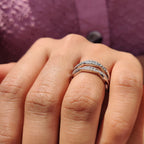 Round Cut Ring Enhancer Wedding Band