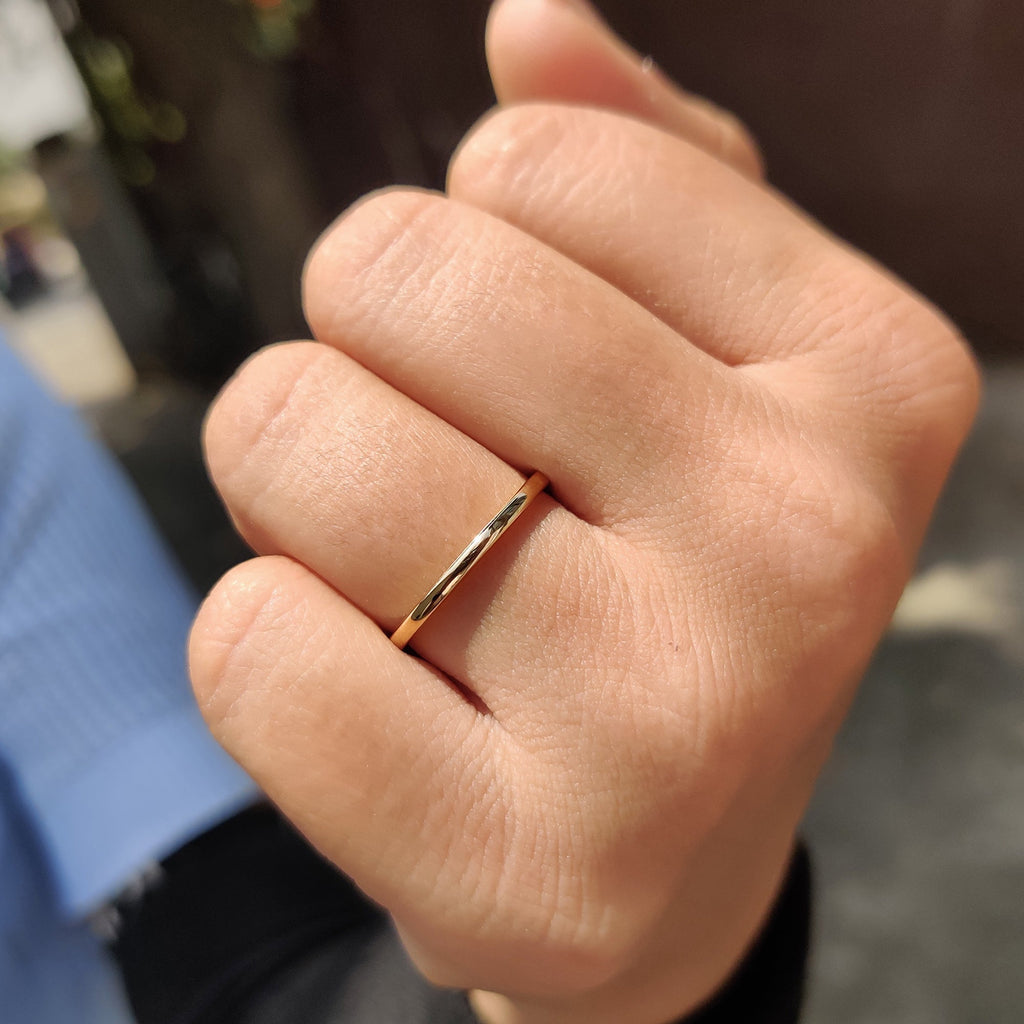 Simple Comfort Fit Wedding Band
