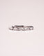 0.70 TCW Marquise Moissanite Half Eternity Wedding Band