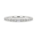 Half Eternity Ring – Baguette Cut Luxury Diamond