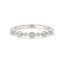 Half Eternity Wedding Band - Round Diamond