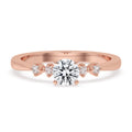 5 Stone Diamond Ring - Round Lab Grown Diamond