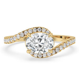 Bypass Engagement Ring