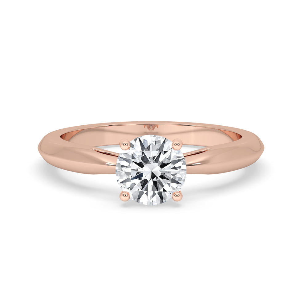 Round Diamond Solitaire Engagement Ring Main image