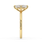 2 Carat Oval Diamond Ring in Classic Claw Prong