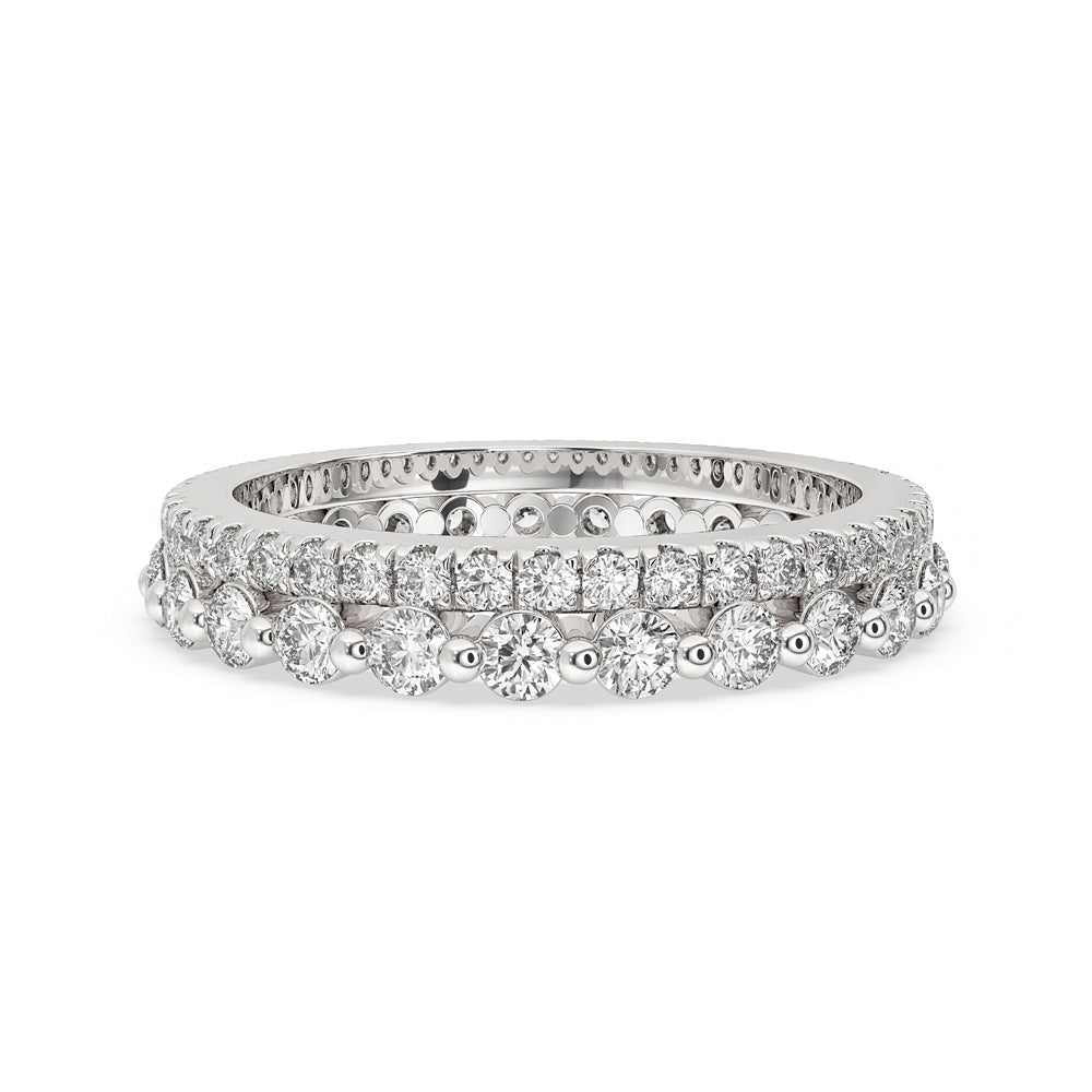 Pave Wedding Band for Every Special Moment Image principale du produit