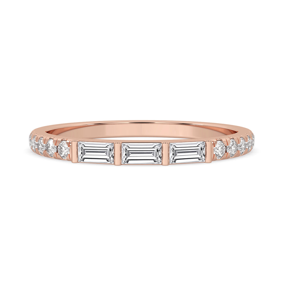 Half Eternity Wedding Band – Sparkle Without Limits Imagen principal del producto