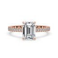 Emerald Cut Diamond Ring