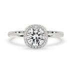 Round Cut Engagement Ring