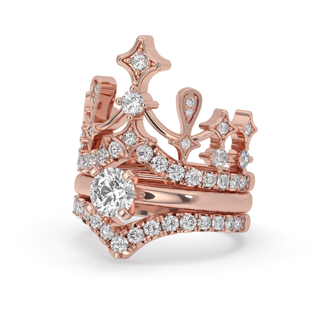 Round Diamond Engagement Ring - Classic Design