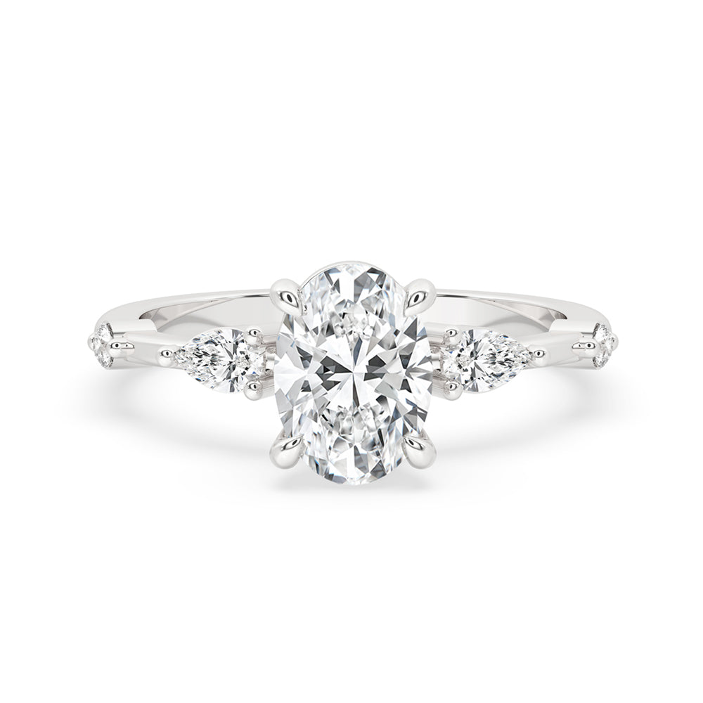 3 Carat Oval Diamond Ring - IGI Certified
