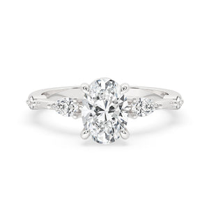 3 Carat Oval Diamond Ring - IGI Certified