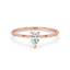 Teardrop Engagement Ring With Solitaire Style