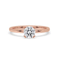Round Solitaire Engagement Ring for a Perfect Proposal