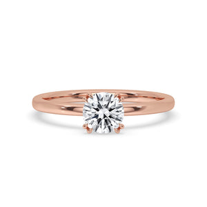 Round Solitaire Engagement Ring for a Perfect Proposal